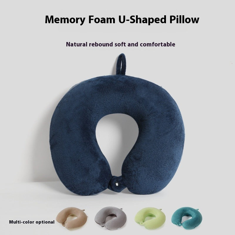 Memory Foam U-Shaped Travel Neck Pillow