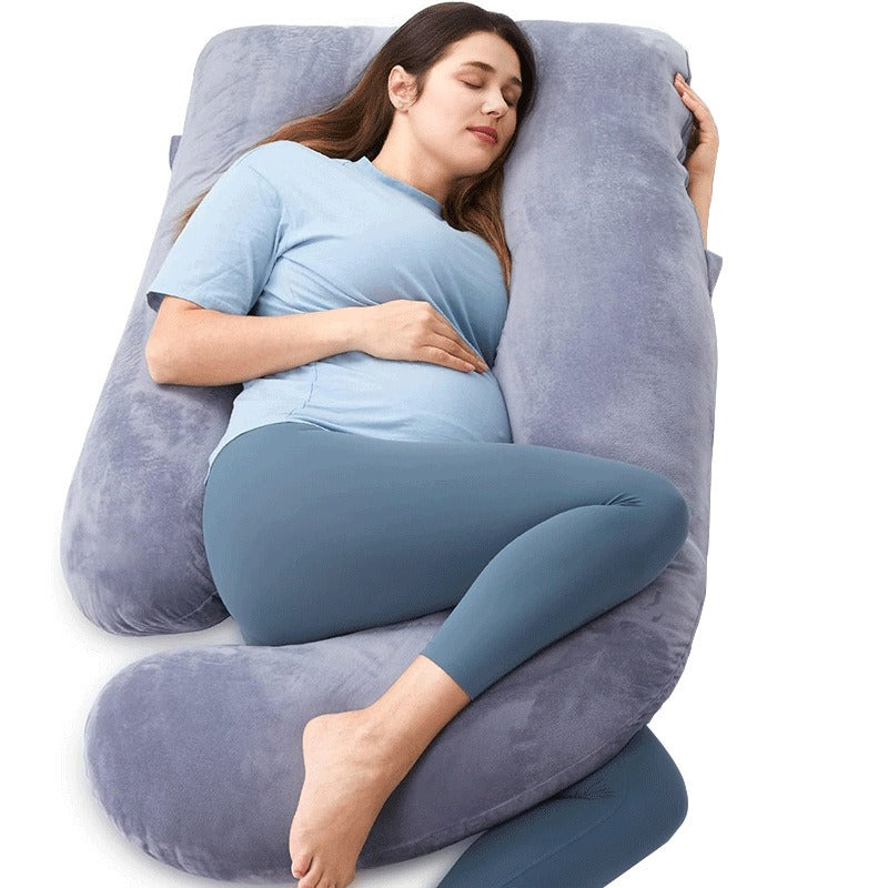 Maternity J-Shaped Pillow Waist Support