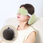 U-Shaped Travel Pillow with Blackout Sleep Mask 2-in-1