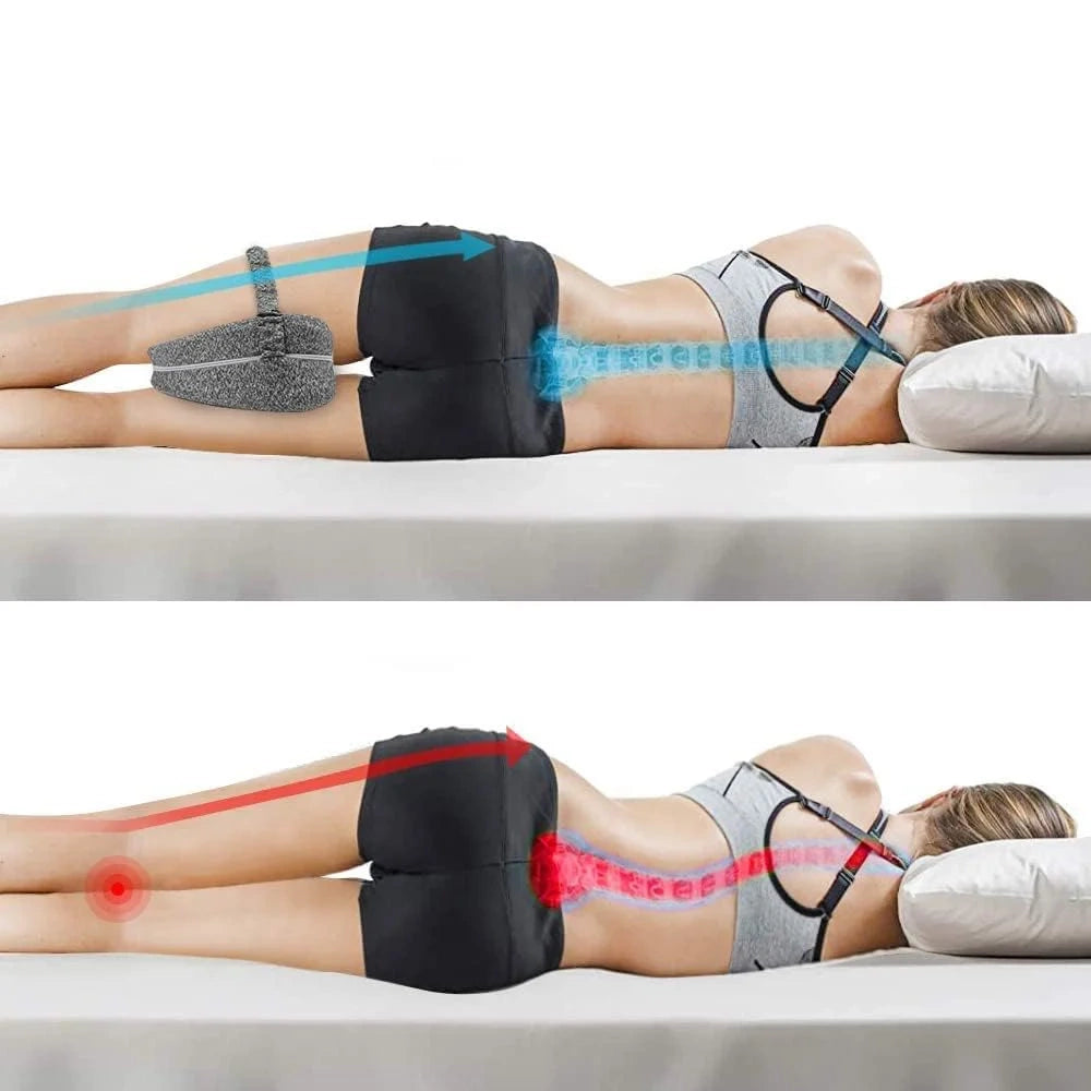 Leg & Pregnancy Pillow — Sciatica & Back Pain Relief