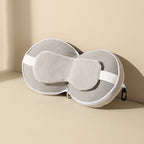 U-Shaped Travel Pillow with Blackout Sleep Mask 2-in-1